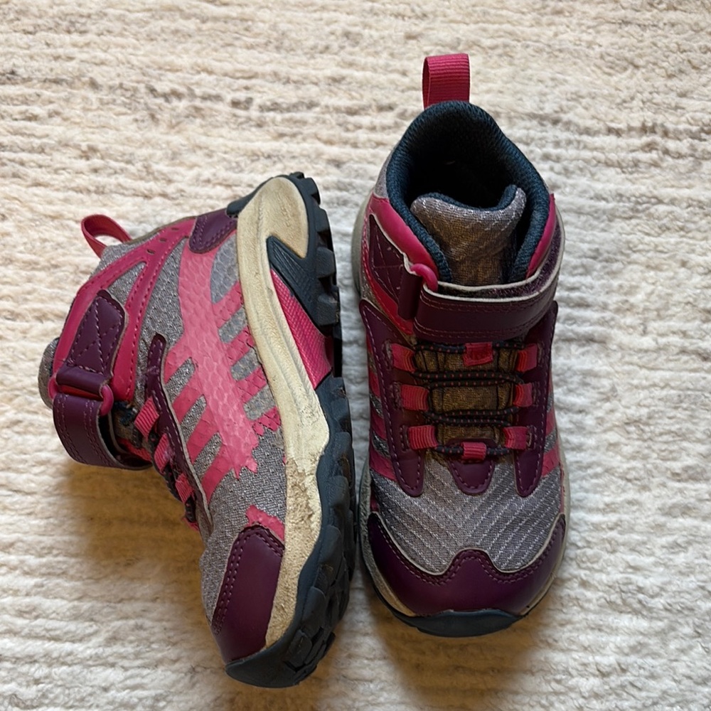 Merrell Kids Moab Speed 2 waterproof hiking boots size 11